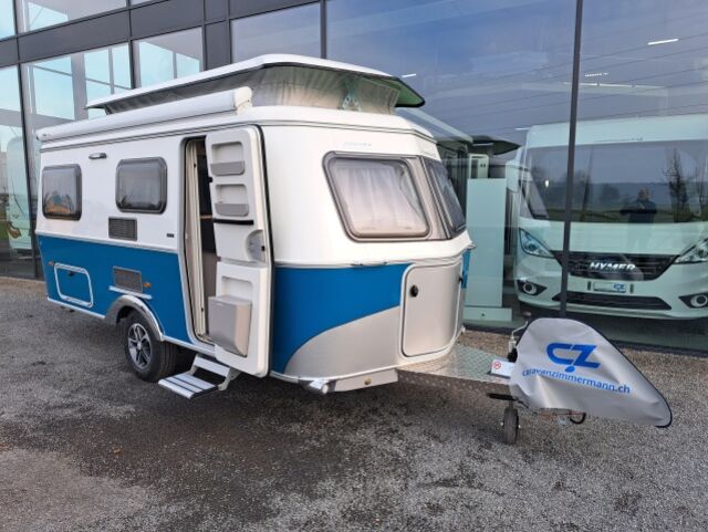 Meilleure offre du Marché du caravaning: Hymer Eriba Touring 542 HarbBlue, caravane de voyage, CHF 40'380.–, véhicules neuf